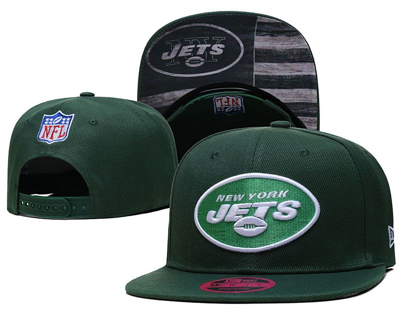 2021 NFL New York Jets Hat TX 08081->->Sports Caps